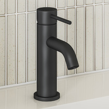 Clovelly Brushed Gold Basin Mixer