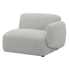 Natural Moab Right Corner Lounge Chair