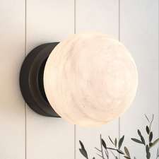 Kora Alabaster-look Wall Light
