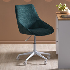 Green Nappa Office Chair