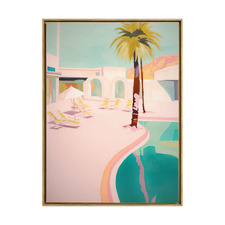 Pastel Paradise Canvas Wall Art