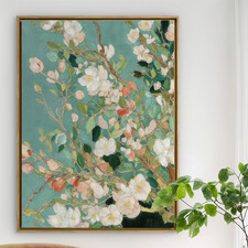 Flora's Touch Canvas Wall Art