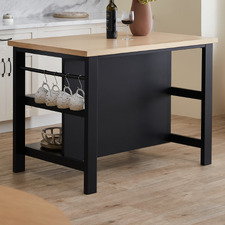 Vonn Kitchen Island Bench with Storage