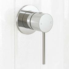 Clovelly Chrome Shower/Bath Wall Mixer