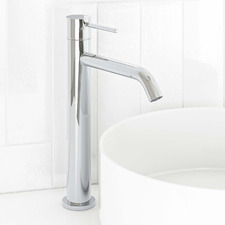 Clovelly Chrome Tall Basin Mixer