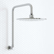 Clovelly Chrome Round Shower Arm & Head