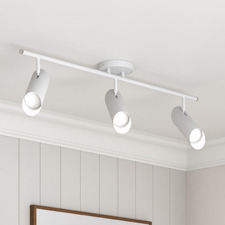 Toni 3 Light Steel Spotlight
