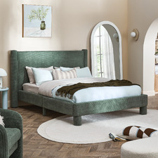 Forest Green Joanna Chenille Bed