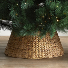 Water Hyacinth Christmas Tree Skirt