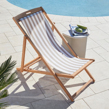 Belize Wooden Outdoor Deck Chair