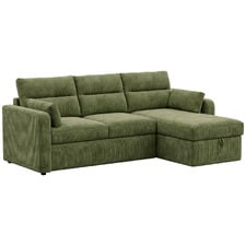Carter 4 Seater Queen Sofa Bed with Reversible Chaise