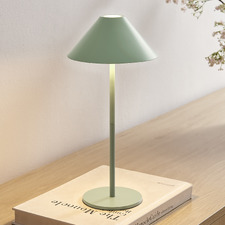 Evie Steel LED Cordless Touch Lamp
