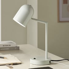 Giana Metal Desk Lamp with USB