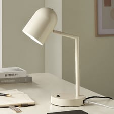 Giana Metal Desk Lamp with USB