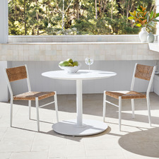 Echo Wicker Aluminium Outdoor Dining Chairs (Set of 2)