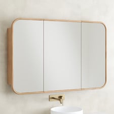 Bronte 1200mm Rectangular Mirrored Shaving Cabinet