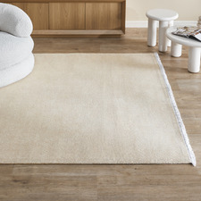 Natural Tully Hand-Woven Wool-Blend Rug