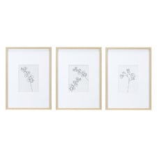 Wide Mat 5.1 x 7" Gallery Wall Photo Frames (Set of 3)