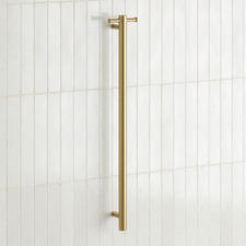Leo Vertical Heated Towel Bar