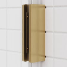 Blanca Stainless Steel Shower Screen Clip (Set of 4)