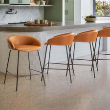 64.5cm Elsa Upholstered Barstools (Set of 4)