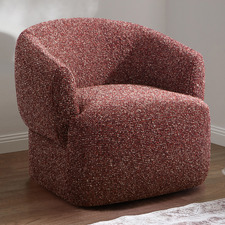 Cuddle Upholstered Swivel Armchair