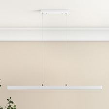 Jude Rubberwood LED Linear Pendant Light