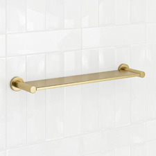 Clovelly 500mm Brushed Gold Stainless Steel Shower Shelf