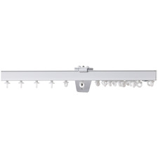 Stella S-Fold Curtain Track & Hooks Set