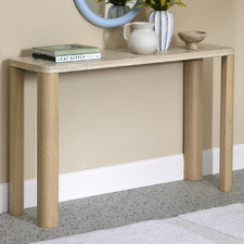 Ronan Travertine Console Table