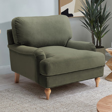 Dorset Velvet Armchair