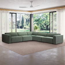 Russo 6 Seater Corner Sofa Set