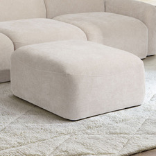 Cami Chenille Ottoman