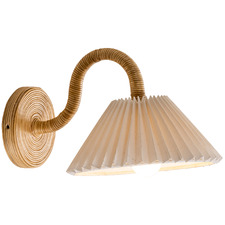 Harper Rattan Wall Light