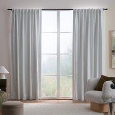 Leah Blockout Concealed Tab Top Curtains (Set of 2)