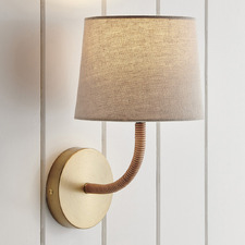 Kala Linen Wall Light