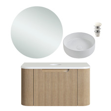 Airlie Contemporary Bathroom 900mm Vanity Package