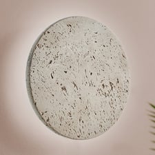 Clinton Travertine LED Wall Sconce