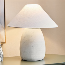 44cm Ariel Cement Table Lamp