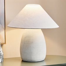 Ariel Cement Table Lamp