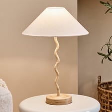 Marcy Wicker Table Lamp