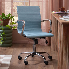 Eames Replica Faux Leather Office Chair