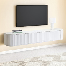 Hayley Curved Wall-Mounted TV Unit
