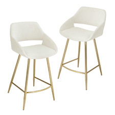 69cm Jake Upholstered Bar Stools (Set of 2)