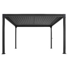 3 x 4m Arki Louvred Steel & Aluminium Gazebo