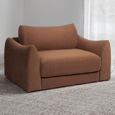 Aldo 1.5 Seater Oversized Single Boucle Sofa Bed