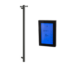 Leo Winter Warmer Vertical Heated Towel Rail Package