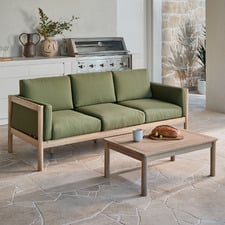 5 Seater Olive Green River Outdoor Sofa Set