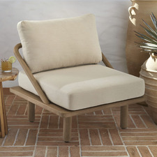 Bilgola Acacia Wood Outdoor Lounge Chair