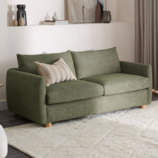 Henry Premium 3 Seater Queen Chenille Compressed Sofa Bed